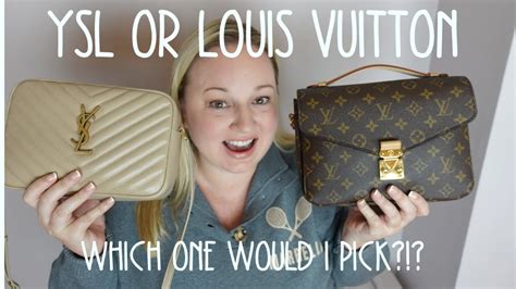 ysl purses vs lv purses|louis vuitton YSL trunk.